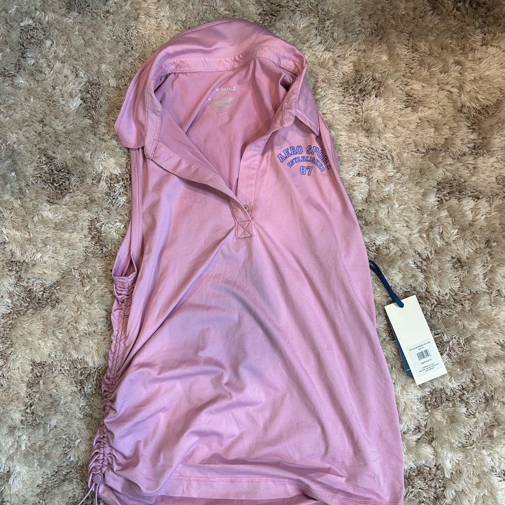 Aeropostale Sport Mauve Hooded Top